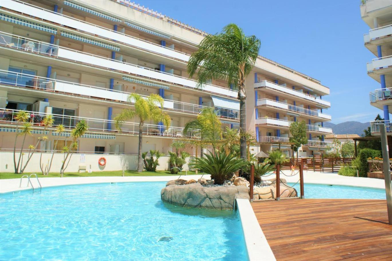 Bonito Piso En Roses Con Piscina Y Parking Av-66 Lägenhet Exteriör bild