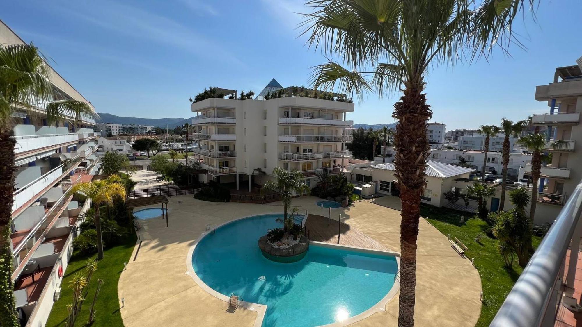 Bonito Piso En Roses Con Piscina Y Parking Av-66 Lägenhet Exteriör bild